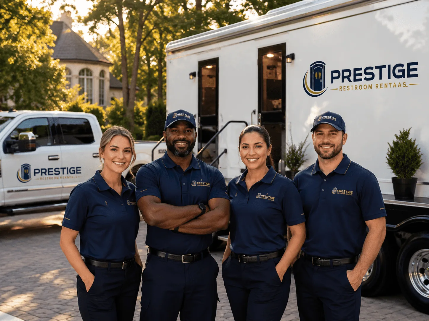 Trusted Luxury Portable Restrooms company in Sunshine, LA